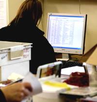 Computer databases allow us to keep track of your customers' orders from the moment they are received to their despatch.
